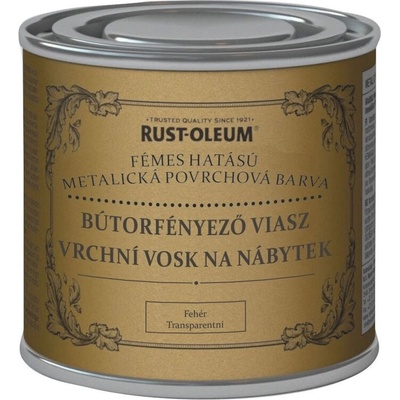 Rust-Oleum Vrchní vosk na nábytek 0,125 l zlatá metalíza