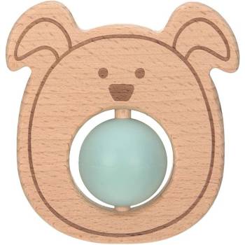 Image 1 of Lassig Дървена гризалка Lassig - Little Chums Dog, синя (1313005524)