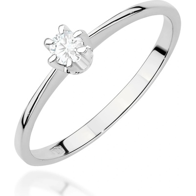 Blink Blink Zásnubný prsteň biele zlato s Lab-Grown diamantom 1302BLB