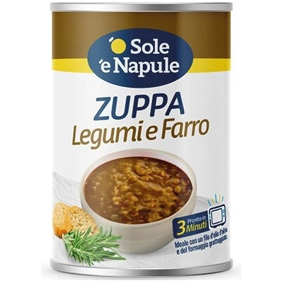 O Sole e Napule Luštěninová polévka se špaldou 400g