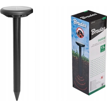 Bradas Solárny odpudzovač krtkov a hlodavcov okrúhly dlhý BR-CTRL-MO102S