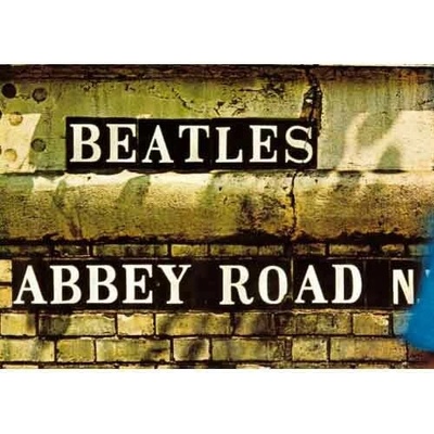 The Beatles – Abbey Road Sign (Pohľadnica)