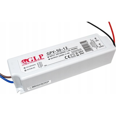 LED zdroj GLP GPV-50-12 48W 12V 4A IP67