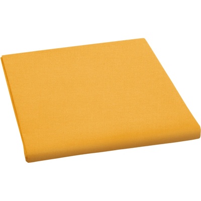 Bellatex Plátěné prostěradlo plachta žluté sytá 150x230