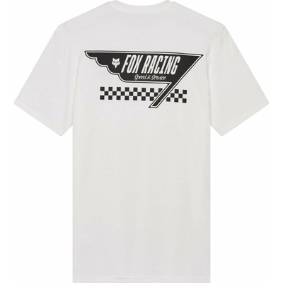 FOX Billboard Ss Prem Tee 2025 Optic White