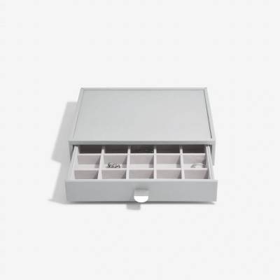 Stackers šperkovnice na malé šperky Pebble Grey Classic Trinket Drawer šedá 75796
