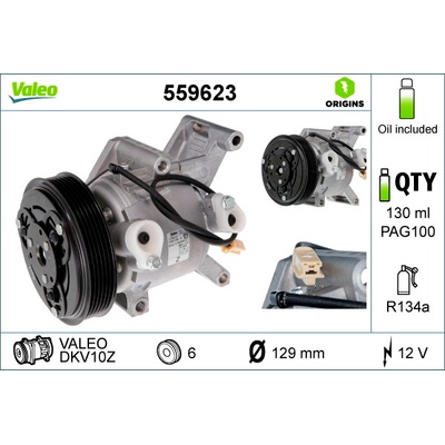 Kompresor, klimatizace VALEO 559623