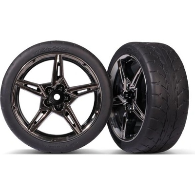 Traxxas колело 1.9", черно хромиран диск, гума Response (2) (предни)