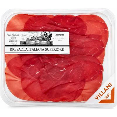Villani bresaola italiana superiore italská hovězí bresaola 90 g