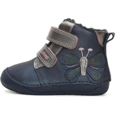 D.D.Step dívčí zimní barefoot boty W070-42522