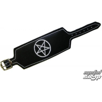 Image 1 of Black & metal гривна - Pentagram 1 - BWZ-432