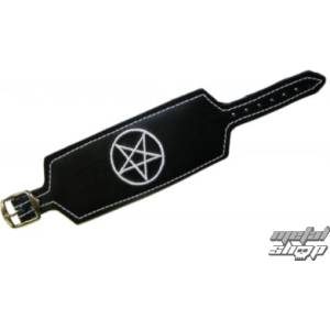 Black & metal гривна - Pentagram 1 - BWZ-432