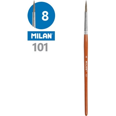 Štetec guľatý MILAN č. 8 - 101