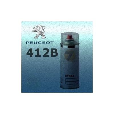 PEUGEOT 412B BLEU LUCIA metalická barva Sprej 400ml