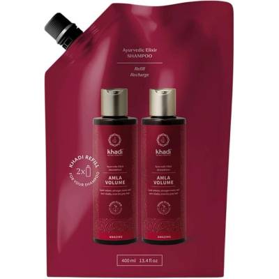 Khadi® Amla Volume Elixir ajurvédský šampon pro objem vlasů Refill 400ml