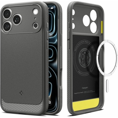 Spigen Rugged Armor MagSafe Gray iPhone 17 Pro Max ACS10264