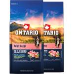 ONTARIO Adult Large Chicken & Sweet Potatoes 2 x 12 кг