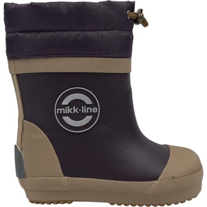 Mikk-Line Детски гумени ботуши Mikk-Line Kid's Wellies Winter Mix Barefoot Wellington boots - Plum Perfect - размер 27 (EU) (731-0324-0219)