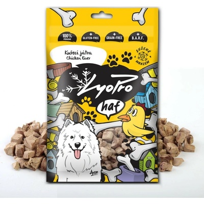 LyoPro haf hovädzie játra sušené mrazem 50 g