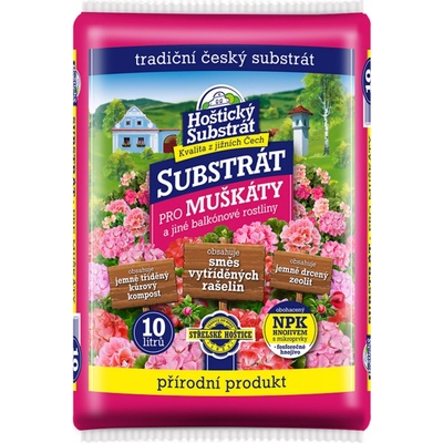 Forestina Hoštický Pro muškáty 10 l