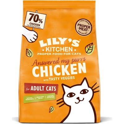 Lily's Kitchen Adult Cat kuřecí a zelenina 2 x 2 kg