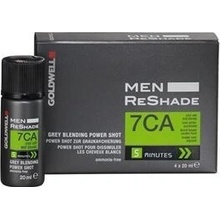 Goldwell Men Reshade 6CA - tmavá popolavá blond 4 x 20 ml