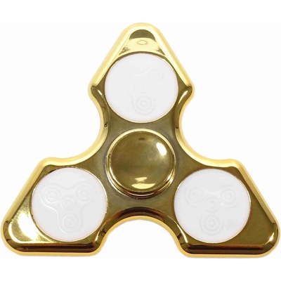 LED Fidget Spinner SPARTAN DIAMOND zlatý