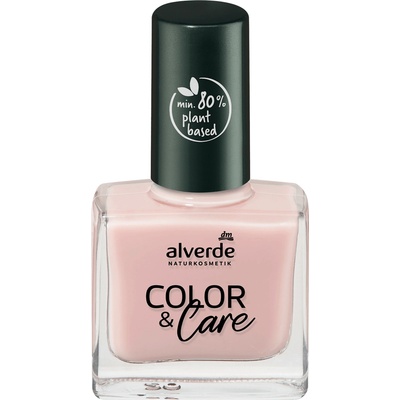 alverde NATURKOSMETIK lak na nehty Color & Care 30 Bridal Beige 10 ml