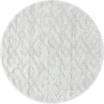 Ayyildiz Кремав кръгъл килим ø 160 cm Pisa - Ayyildiz Carpets (PISA1601604708CREAM)