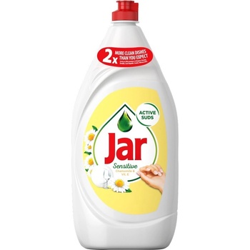 Jar Sensitive prostriedok na umývanie riadu Chamomile & Vitamin E 1350 ml