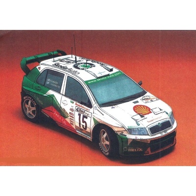 Papierový model Škoda Fabia WRC