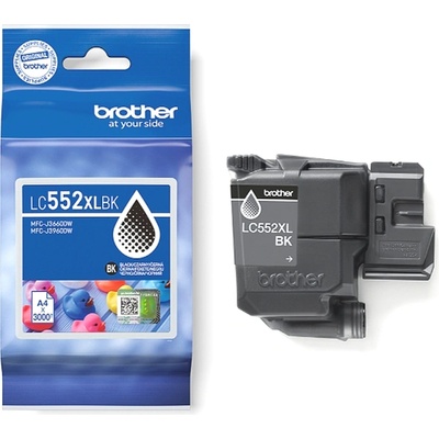 Brother LC-552 XL Black Ink Cartridge High Yield (LC552XLBK)