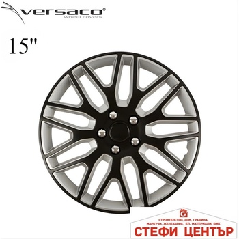 Image 1 of Versaco Тасове за джанти 15'' Versaco Dakar NC Black/Silver (56404)