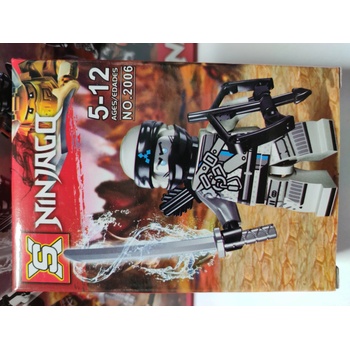 Image 1 of Детска играчка конструктор нинджа Нинджаго Ninjago 8 героя - Zane
