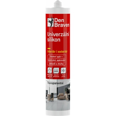 Buldok Univerzální silikon 280 ml transparentní