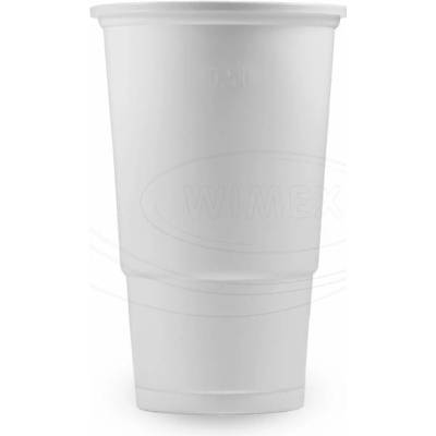 Wimex Pohár PP biely O95mm 0,5L