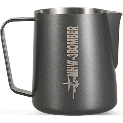 MHW-3BOMBER kanvička na šľahanie mlieka 3.0, Matte Black, 450ml
