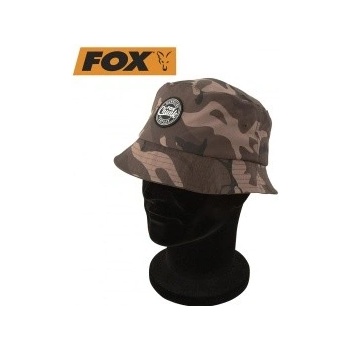 Fox Chunk Bucket Hat Lightweight Khaki/Camo Liner