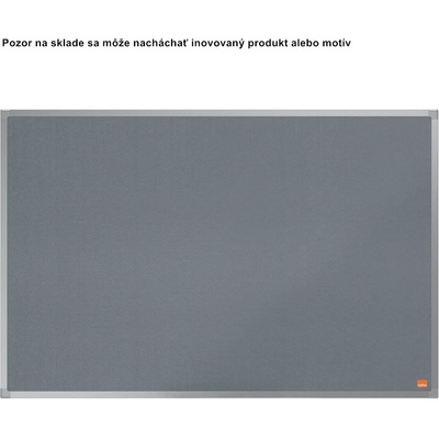 Nobo Tabuľa napichovacia Essence 60 x 90 cm sivá