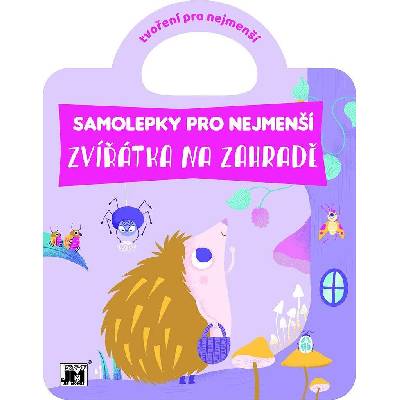 Jiri Models Samolepková knížka pro nejmenší Zvířátka na zahradě