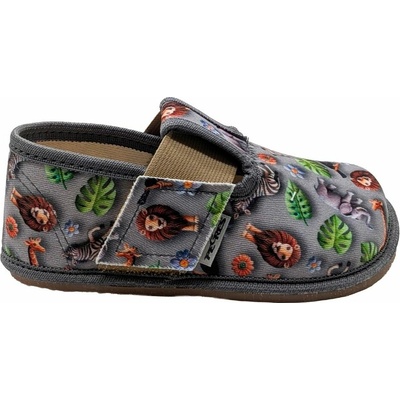 Pegres Barefoot papučky BF01 Safari