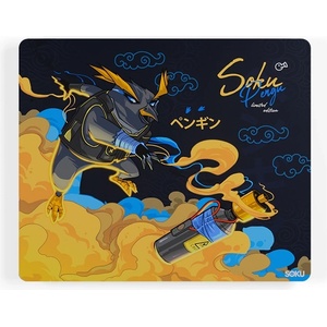 Soku x Pengu Limited Edition XL Геймърски пад за мишка (SOKU-Pengu-XL)