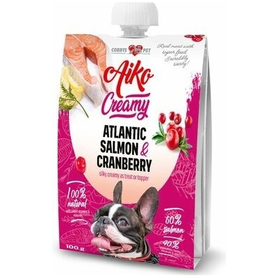 AIKO COBBYS PET CREAMY Atlantic Salmon & Cranberry 100 g
