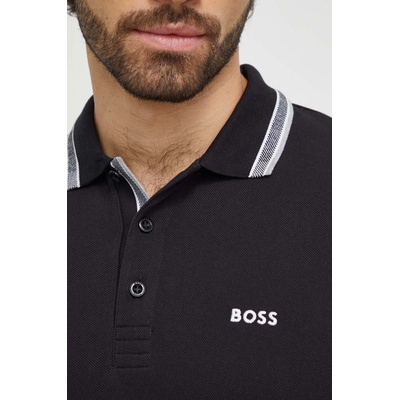 BOSS Green Памучна тениска с яка BOSS Green Paddy (50469055)