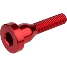 Burgtec Top Cap skrutka zátky hlavového zloženia červená