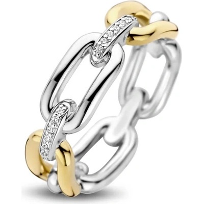 Ti Sento stříbrný prsten se zirkony 12205YS