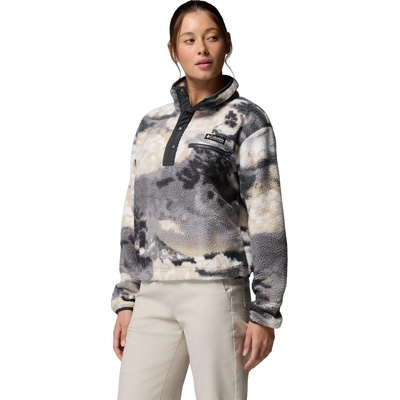 Columbia Helvetia II Printed Cropped Half Snap Shark Dreaming