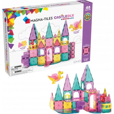 Magna-Tiles Castle DLX 48 ks – Zboží Dáma