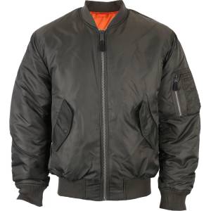 BRANDIT Мъжко яке бомбардировач BRANDIT - MA1 - 3149-anthrazit