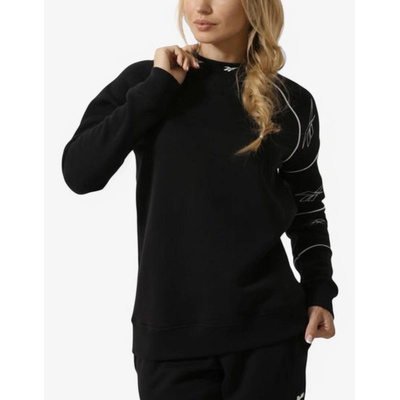 Reebok Vector High Neck Crew Blouse Black